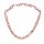 Necklace Wood Bayong chain ca.27x20 mm / natural /  small wavy / 94cm