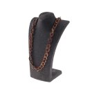 Halskette Holz Robles chain ca.27x20 mm  / natural  /...