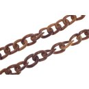 Halskette Holz Robles chain ca.27x20 mm  / natural  /...