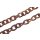 Halskette Holz Robles chain ca.27x20 mm  / natural  /  small wavy / 86cm