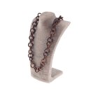 Halskette Holz Robles chain ca.30mm  / natural / Ring /...