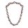 Halskette Holz Ebony chain  ca.45mm  / natural / Wavy  / 112cm