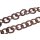 Halskette Holz handpainted  Halskette chain ca.45mm / Wavy  / 140cm
