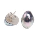 Abalone Shell Cabochon Cut,Oval Blue 15x11mm with Ear...