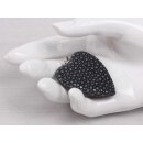 Stingray Pendant Black Polished / 925 Sterling Silber /...