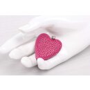 Stingray Pendant Fuschia Polished / 925 Sterling Silber /...