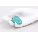 Stingray Pendant Pool Green Polished / 925 Sterling...