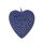 Stingray Pendant Cobalt Blue Polished / 925 Sterling Silber / Heart 40mm