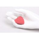 Stingray Pendant Red Strawberry Polished / 925 Sterling...