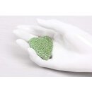 Stingray Pendant Summer Green Polished / 925 Sterling...