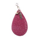 Stingray Pendant Fuschia Polished / 925 Sterling Silber /...