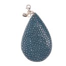 Stingray Pendant Dragonfly Blue Polished / 925 Sterling...
