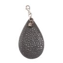 Stingray Pendant Grey Polished / 925 Sterling Silber /...