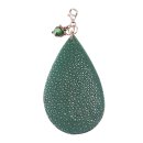 Stingray Pendant Fairway Green Polished / 925 Sterling...