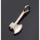 925 Sterling Silber Axe Charm Pendant 20mm