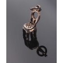 925 Sterling Silber Charm Pendant 16mm / 3 pieces