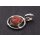 925 Sterling Silber Pendant with Coral / 32mm