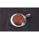 925 Sterling Silber Pendant with Coral / 32mm