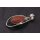 925 Sterling Silber Pendant with Coral / 55x22mm