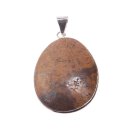 Picture Jasper Stone Pendant Teardrop  40x30mm