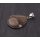Bronzite Stone Pendant Teardrop 32x25mm
