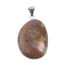 Muddy Stone Pendant Teardrop 36x25mm