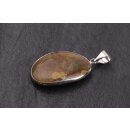 Muddy Stone Pendant Teardrop 36x25mm
