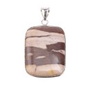 Zebra Jasper Stone Pendant 36x26mm