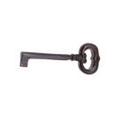 Key Pendant / Ebony Wood Natural Handmade 70mm