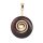 Jasper Stone Pendant Donut 30mm with Spiral Brass / Gold