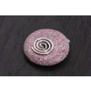 Dusky Orchid Doughnut/Donut/Ring Resin Pendant 50mm with...