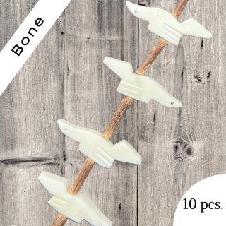 Bone Bird offwhite I 30x10 mm. I  10 pcs.