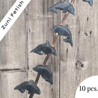 Vulkan Stein Delfin Black I 30x17x5 mm. I  10 pcs.