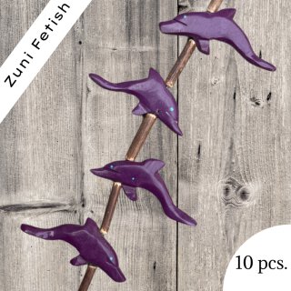 Harz Bär lilac I 37x11x5 mm. I  10 pcs.