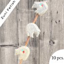 Stein Bär grey I 25x21x10 mm. I  8 pcs.