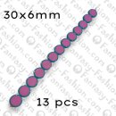 Acryl Beads Flat round 40 cm I ACR_188