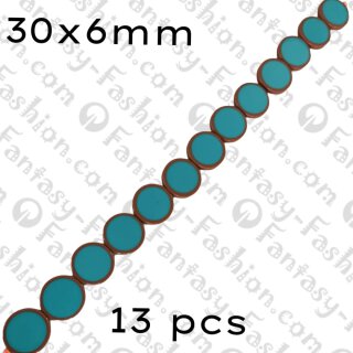 Acryl Beads Flat round 40 cm I ACR_195