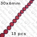 Acryl Beads Flat round 40 cm I ACR_196