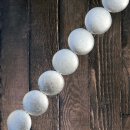 Silver leaf laminated ufo I ca.40x12mm I  I 10 pcs.