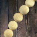 Gold leaf laminated ufo I ca.40x12mm I  I 10 pcs.