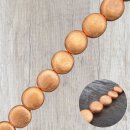 Rosegold leaf laminated ufo  I ca.27x15mm I  I 13 pcs.