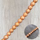 Rose-Blattgold laminiert round I ca.20mm I  I 20 pcs.