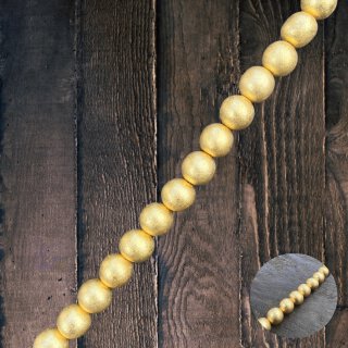 Blattgold laminiert round I ca.15mm I  I 27 pcs.