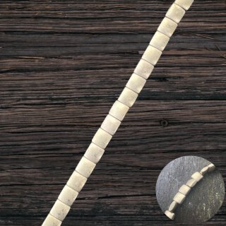 brass gold shiny flat square brass I 6 mm.