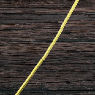 Messing gold glänzend tube brass I 14x3 mm.