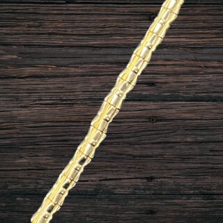 brass gold shiny ribbon brass I 6,5x4 mm.