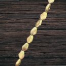 Messing gold glänzend teardrop brass I 11 mm.