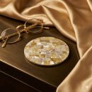 Goldlip Shell Mosaic Coaster | 9cm Round Mother of Pearl...