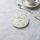 Whitelip Shell Mosaic Coaster  I 9cm Round Mother of Pearl I 1pcs.