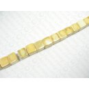 Muschel MOP natural dice ca.22x22mm